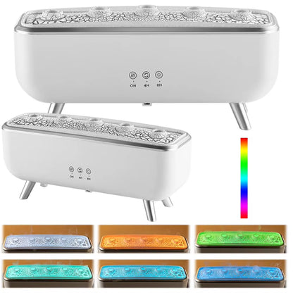 300Ml Dynamic Dancing Jellyfish Air Humidifier 5 Nozzles Colorful Lighting Aromatherapy Diffuser 2 Mist Modes for Home Office