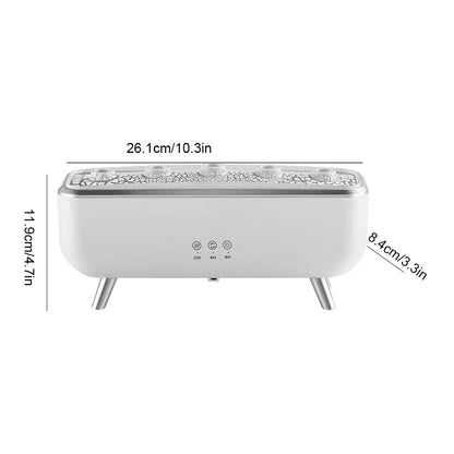 300Ml Dynamic Dancing Jellyfish Air Humidifier 5 Nozzles Colorful Lighting Aromatherapy Diffuser 2 Mist Modes for Home Office